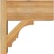 Ekena Millwork Balboa Block Rough Sawn Outlooker, Western Red Cedar, 8"W x 16"D x 16"H OUT08X16X16BOA05RWR - alternate 2